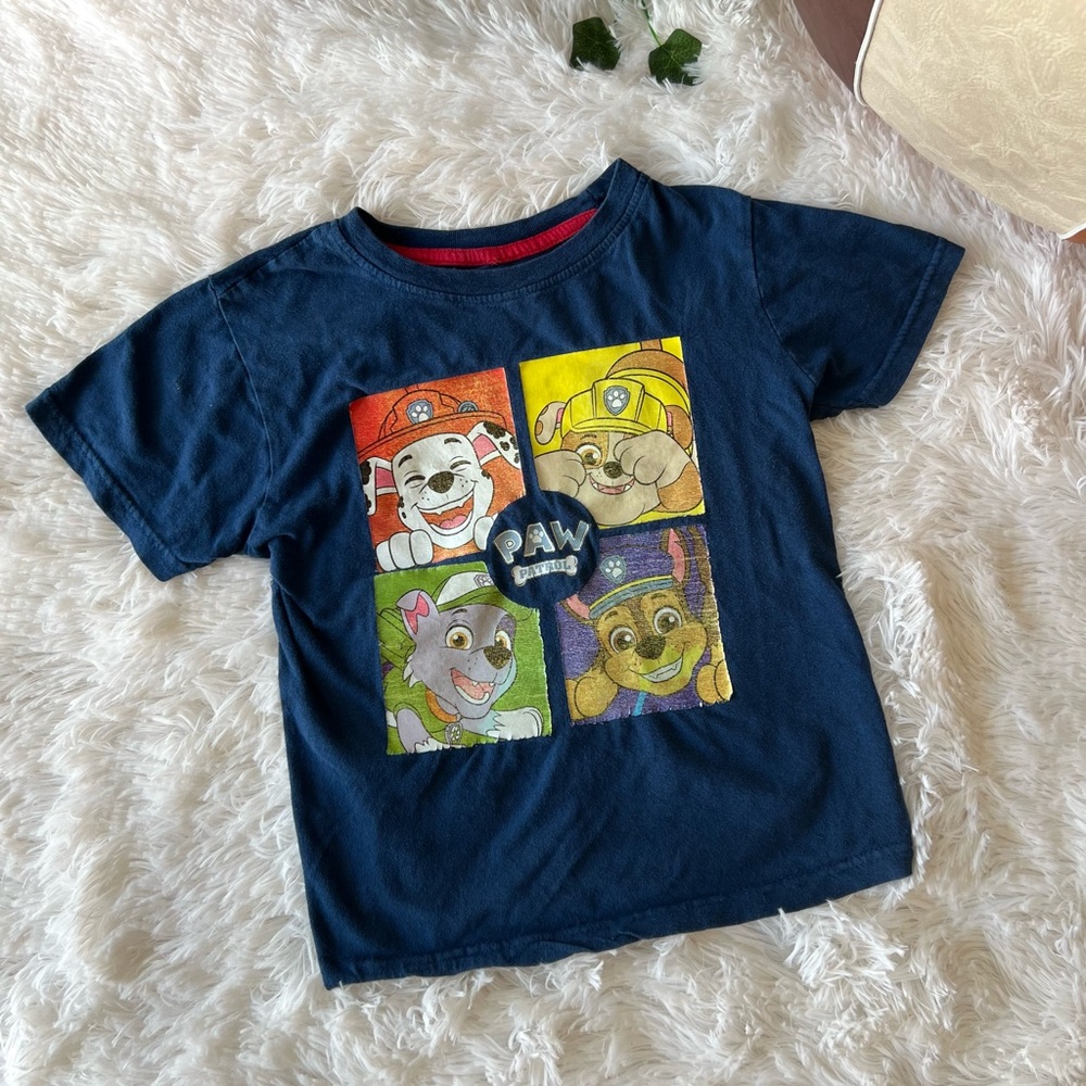$1 ADD ON - Paw Patrol Kids T-Shirt with Colorful Character Panels